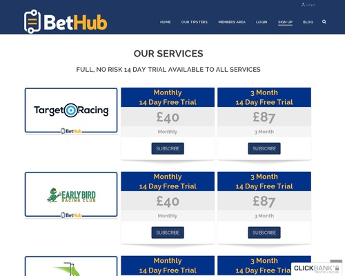 BetHub - Professional Sports Tipster Management
