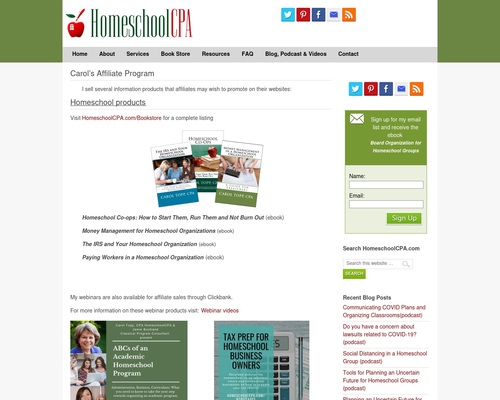 Resources | HomeschoolCPA.com