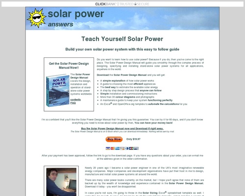 Teach Yourself Solar Power - Solar Power Answers