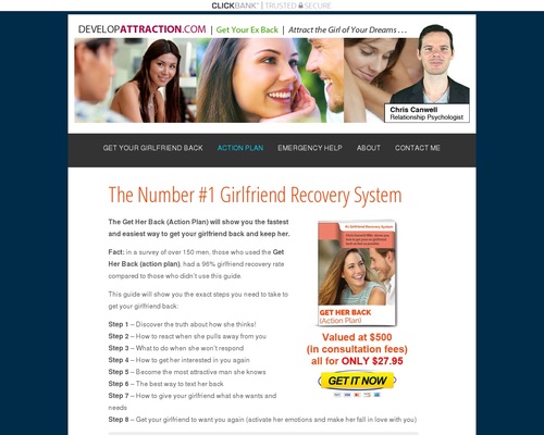 The Get Her Back (Action Plan) - Get Your Girlfriend Back Today