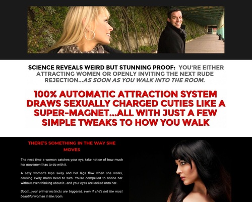 The Walking Code | Automatic Attraction System - Deserve What You Want Landing