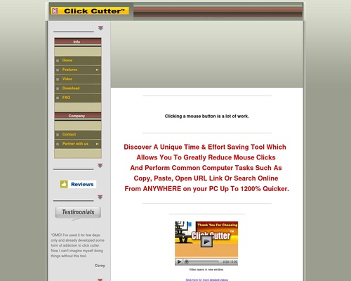 Click Cutter - Copy paste tool | automatic online search tool.