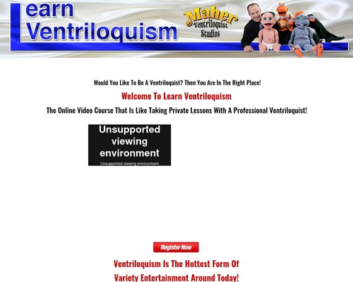 Learn Ventriloquism
