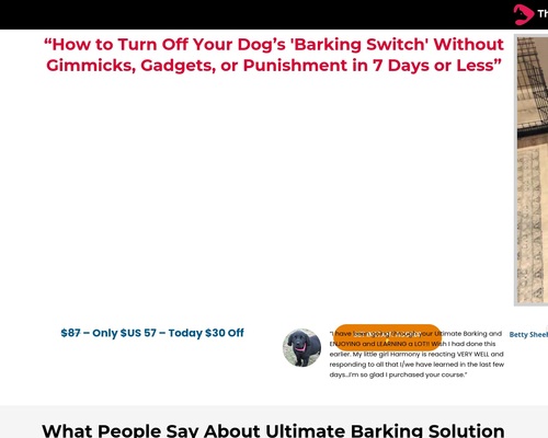 Stop Barking Today | Ultimate Barking Solution