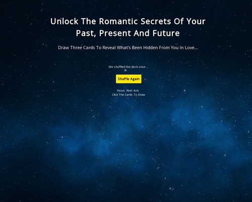 True Love Answers Interactive Tarot Reading with Lifetime Commissions