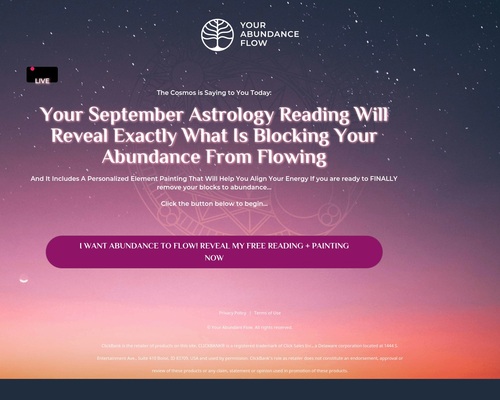 Your Personalized Abundance Flow Reading Is Ready...