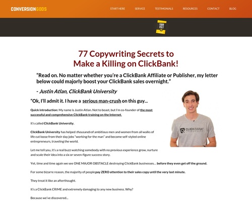 Official ClickBank Copywriting Guide | Conversion Gods